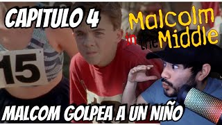 MALCOM RECIBE BULING MALCOM EL DEL MEDIO CAPITULO 4 REACCION [upl. by Ardnuhsed]