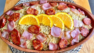 Arroz de Pato  Receita tradicional portuguesa [upl. by Lorola193]