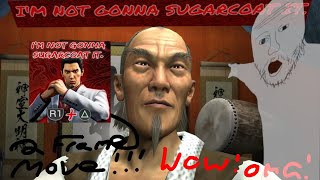 Yakuza 3 Komaki lotus flare fist tiger drop tech no damage on first TD combo [upl. by Cocks994]