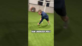 Defensive Line Linebacker Edge Work Dline LineBacker Football Drills ProLimitAthletes [upl. by Eimor]