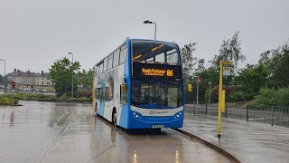 Decent Stagecoach MCampSL ADL Trident 2Alexander Dennis Enviro 400 19491MX09APZ  Route 86 [upl. by Zurheide]