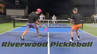 Riverwood Pickleball  102124  NelsonHunsinger vs FademDuginski [upl. by Ohare333]