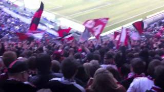 S04  FCN 11 Saison1011 ULTRAS NÜRNBERG auf SCHALKE 1Bundesliga 26022011 [upl. by Cob336]