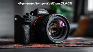 Super wild and probably BS rumors about a new Sony 85mm f10 GM lens [upl. by Courtnay]