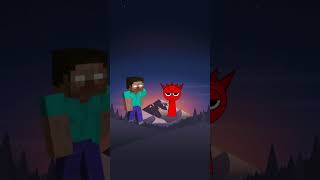 Minecraft Montero Edit 😍 mutant mobs minecraft shorts edit montero denji animation [upl. by Ellennod]