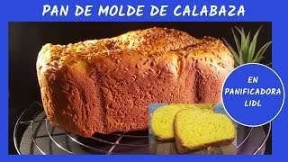 Pan de MOLDE de CALABAZA en PANIFICADORA Lidl 🤤🤤 [upl. by Cathey]