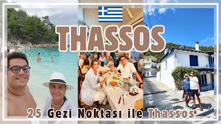 Thassos Gezi Rehberi  Gezi Yeme İçme Taverna Alışveriş Konaklama Ulaşım Feribot vb Tavsiyesi [upl. by Cheryl]