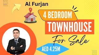 Discover the BEST Brand New 4 Bed Townhouse in Al Furjan for 2024 [upl. by Lewej854]