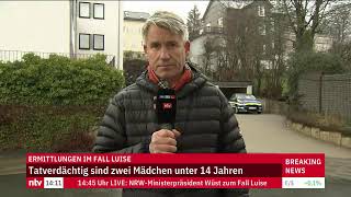 LIVE Pressekonferenz zu den Ermittlungen im Fall Luise [upl. by Arahs]