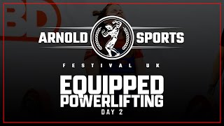 2024 Arnold Classic UK  Womens Equipped Powerlifting [upl. by Edvard969]