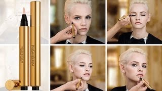 HOW TO REALLY USE YSL TOUCHE ECLAT  A FULL DEMO [upl. by Kathryn]