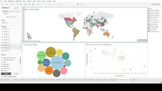 Interactive Dashboard using Tableau Video10 Dashboard Layout [upl. by Humfrey725]