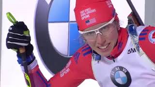 201516 biathlon 75 km donne Oestersund  Koukalova Sanfilippo Pidhrushna [upl. by Lucita]