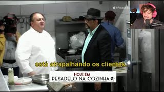 PESADELO NA COZINHA EM RESTOURANTE INDIANO [upl. by Anceline]