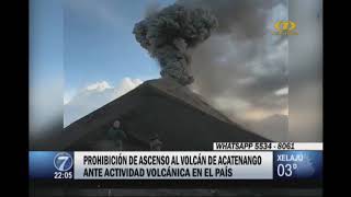 Prohiben escalar el volcán de Acatenango [upl. by Davida]