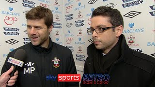 Mauricio Pochettino after his first game in English football [upl. by Dnalyag]