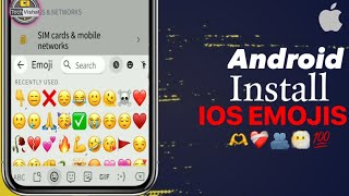 iOS 164 Emojis on Android Devices  How to Get iPhone Emojis On Android⚡ [upl. by Petra710]