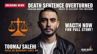 quotIranian Rapper Toomajs Death Sentence Overturned  Free Toomaj Human Rights Iran Newsquot [upl. by Adnoyek]