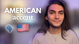 How to AMERICAN ACCENT 🇺🇸 3 steps [upl. by Aicirtak]