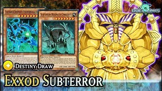 Exxod Master of The Guard ft Subterrors  YuGiOh Duel Links [upl. by Elleirb176]