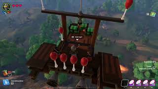 MACHINE VOLANTE DIRIGEABLE FACILE LEGO FORTNITE [upl. by Grondin]