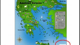 Ancient Greece Map [upl. by Anailuig]