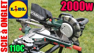 LIDL scie à onglet radiale PARKSIDE SCHEPPACH PZKS 2000 B2 NOTICE PDF Sliding Compound Mitre Saw [upl. by Tonya]