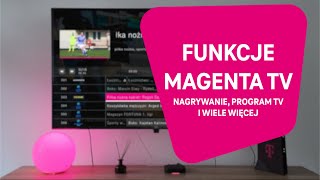 Magenta TV  Funkcje dekodera [upl. by Essila]