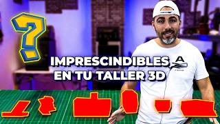 ¡Estas 6 Impresiones en 3D REVOLUCIONARÁN tu Taller 🛠️ Imprescindibles para Makers [upl. by Yemar]