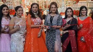 Actress Seerat Kapoor and Saanve Meghna Inaugurated Hi Life Exhibition at HICC  Filmytalkss [upl. by Buzz]