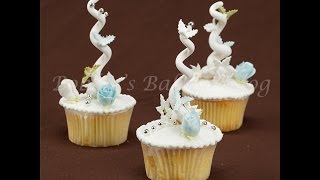 How to Decorate Inspired Fondant and Royal Icing Whoville Cupcakes [upl. by Riker541]