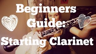 Beginners Guide Starting Clarinet [upl. by Suivart28]