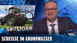 Massentierhaltung Deutschland ist die Toilette Europas  heuteshow vom 05042019 [upl. by Adnawyek]