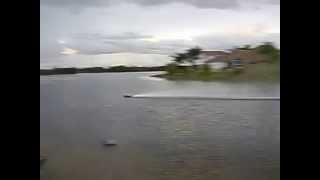 Fast Electric Custom RC Boat 84mph [upl. by Codd]