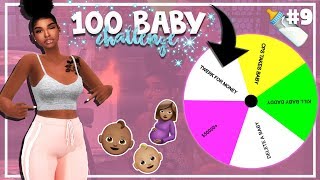 SIMS 4 100 BABY CHALLENGE with A TWIST 9 TWERK BABY MAMA [upl. by Odom465]