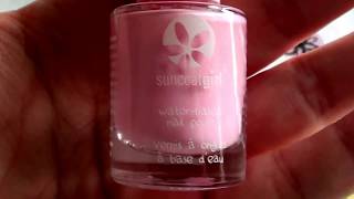 Suncoat Products Girl Water Based Nail Polish Ballerina Beauty [upl. by Olav613]