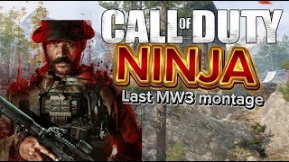 Call of Duty Modern Warfare 3 last ninja Montage be for Bo6 [upl. by Bobby632]