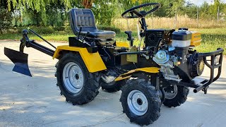 Minitractor 4x4 ProGARDEN Campo18564WDH [upl. by Ecyned478]