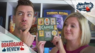 Caper Board Game Review [upl. by Aneerbas370]