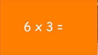 Table de multiplication de 6  EXERCICES [upl. by Yrem404]