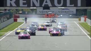 Eurocup Megane Trophy 2013  Spa  Race 2 Bortolotti hits back at Spa [upl. by Latham]