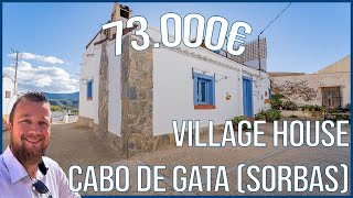 SOT1  A Corner Villagehouse with Roof Terrace in the Cabo de Gata Natural Reserve  73000€ [upl. by Shayne813]