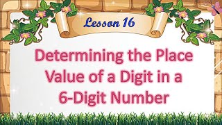 Determining the Place Value of a Digit in a 6Digit Number  Math 4  Quarter 1  Matatag Curriculum [upl. by Anabella]