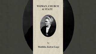 Who is this unknown suffragette Matilda Joslyn Gage voting womenvoters [upl. by Esiuqcaj]