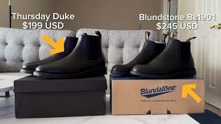 Thursday Duke vs Blundstone Dress Boot  First Impressions [upl. by Garrard814]