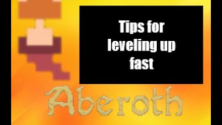 Aberoth  Leveling up skills fast [upl. by Yllaw206]