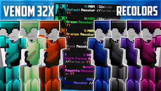 VENOM 32x Recolors  189 PVP Texture Pack [upl. by Elison]