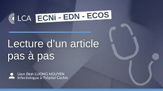 ECNi  LCA  lecture dun article pas à pas [upl. by Bolton]