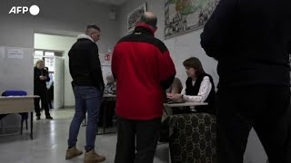 Moldavia al voto per il ballottaggio delle presidenziali [upl. by Muhcon]