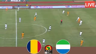 🔴LIVE Chad Vs Sierra Leone  Africa Cup Of Nations Qualification All Goals Result amp Highlights [upl. by Achorn855]